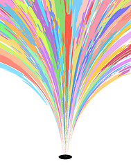 Image showing Color burst