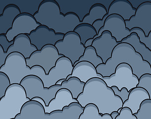 Image showing Rainclouds