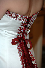 Image showing Wedding Dress Back