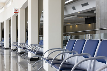 Image showing Airport lounge