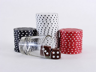 Image showing Chips and Dice