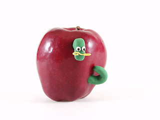 Image showing Wermy Apple
