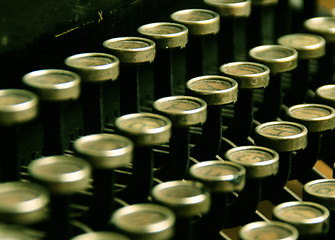 Image showing old typewriter