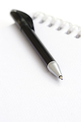 Image showing pen on notebook