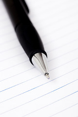 Image showing pen on notebook