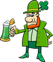 Image showing leprechaun cartoon character