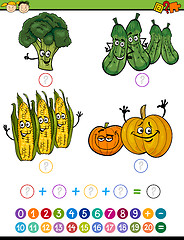 Image showing mathematical exercise cartoon