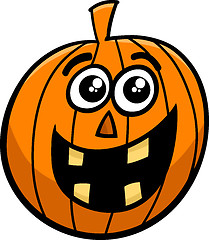 Image showing jack lantern cartoon