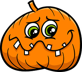 Image showing jack lantern cartoon