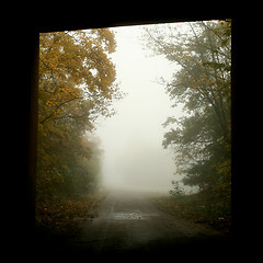 Image showing Tunnel And Fog