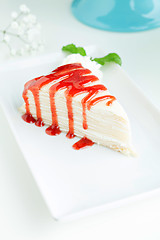 Image showing Strawberry Crepe Cake