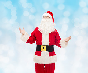 Image showing man in costume of santa claus