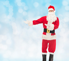 Image showing man in costume of santa claus