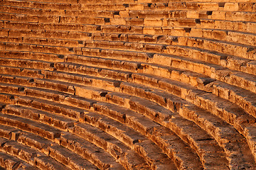 Image showing stadium in hierapolis, pamukkale