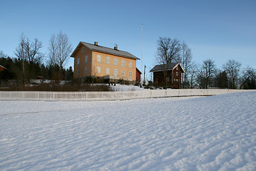 Image showing Farm houses