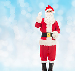 Image showing man in costume of santa claus