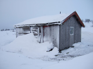 Image showing Mountain cabin