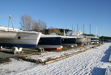 Image showing Boats