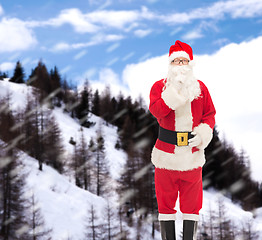 Image showing man in costume of santa claus