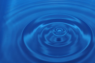 Image showing Abstract blue background