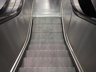 Image showing Escalator stair