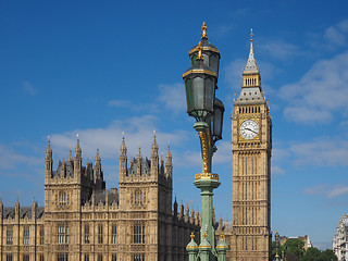 Image showing Houses of Parliament in London