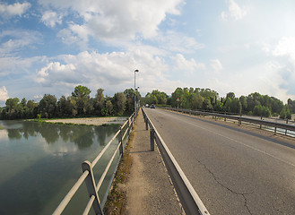 Image showing River Po in Settimo Torinese