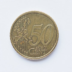 Image showing 50 cent coin