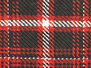 Image showing Tartan fabric background