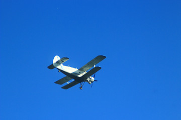 Image showing Antonov An-2 in the blue sky