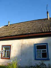 Image showing rural house with windows