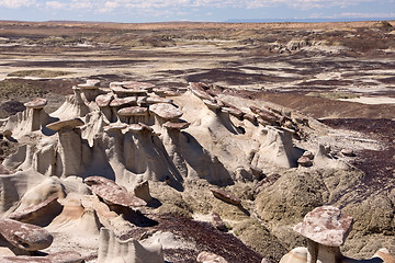 Image showing Valley of Dreams, New Mexico, USA