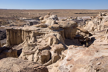 Image showing Valley of Dreams, New Mexico, USA