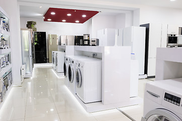 Image showing Home appliance in the store