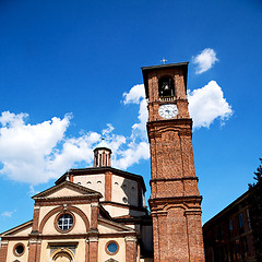 Image showing medieval old architecture in italy europe milan religion       a