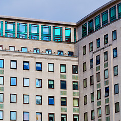 Image showing windows in the city of london home and office   skyscraper  buil