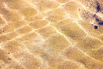 Image showing dune morocco   africa  wet sand beach   atlantic 