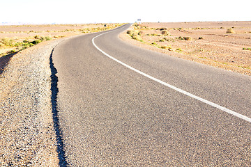 Image showing street  in    valley  morocco    africa the atlas 