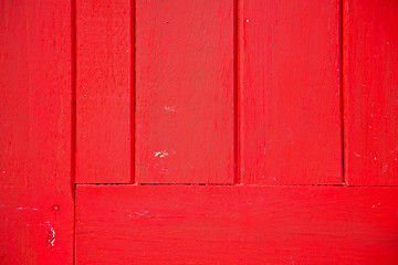 Image showing temple  phangan bangkok thailand incision red   blind