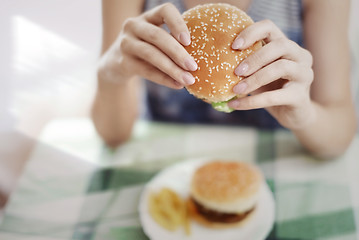 Image showing Hamburger