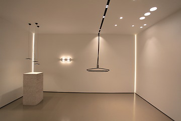 Image showing Light in modern  interior