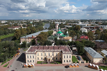 Image showing Vologda aerial view