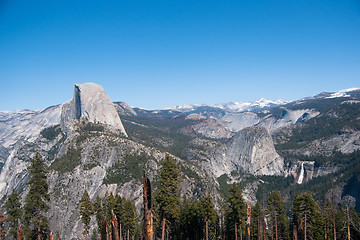 Image showing Hiking panaramic train in Yosemite