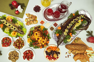 Image showing traditional festive food