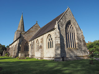 Image showing St Mary Magdalene church in Tanworth in Arden