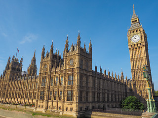 Image showing Houses of Parliament in London