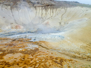 Image showing Hot spring in Iceland