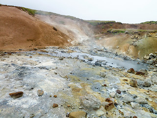 Image showing Hot spring in Iceland