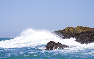 Image showing Powerfull Sea