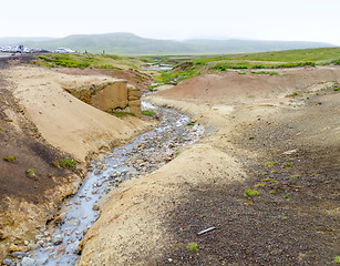 Image showing Hot spring in Iceland